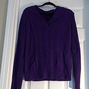 Purple sweater